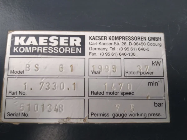 Compressor da Kaeser